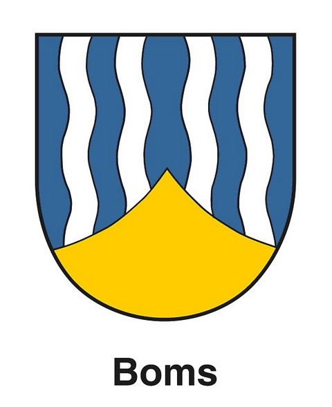 Wappen der Gemeinde Boms